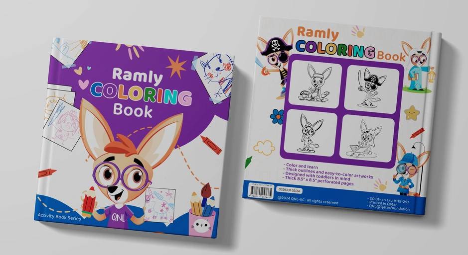 Ramly — Coloring book · Qatar National Library